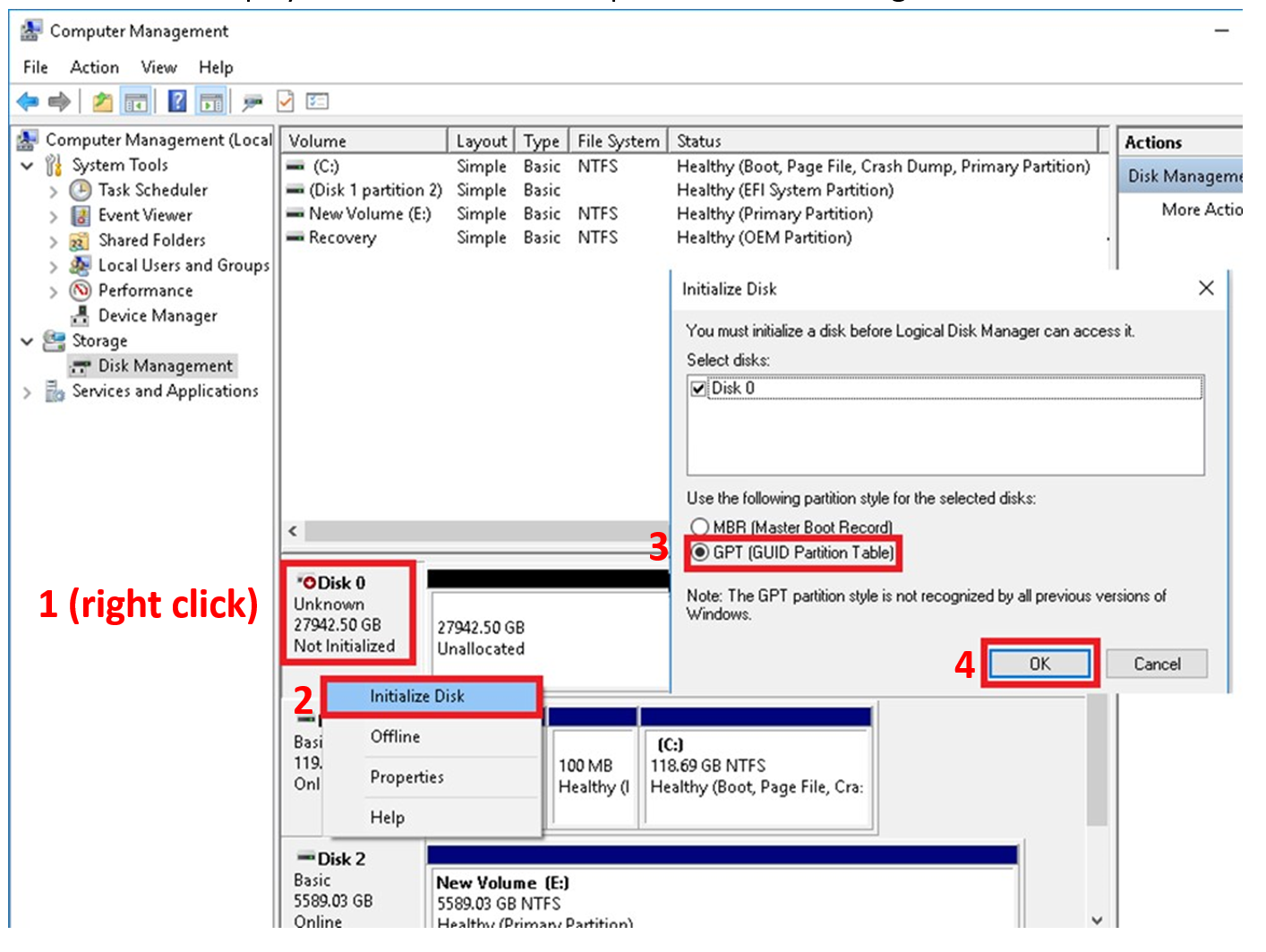 WRR-5301/5501: Reporting Incorrect Drive Size in Windows