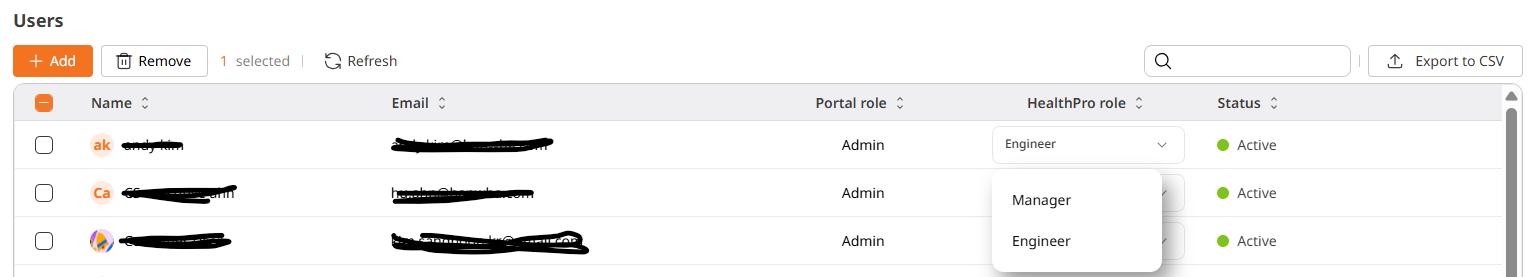 Manager - Can assign a task that should be resolved by an engineer.