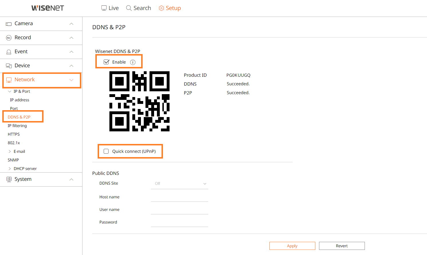 Dvr best sale p2p setup